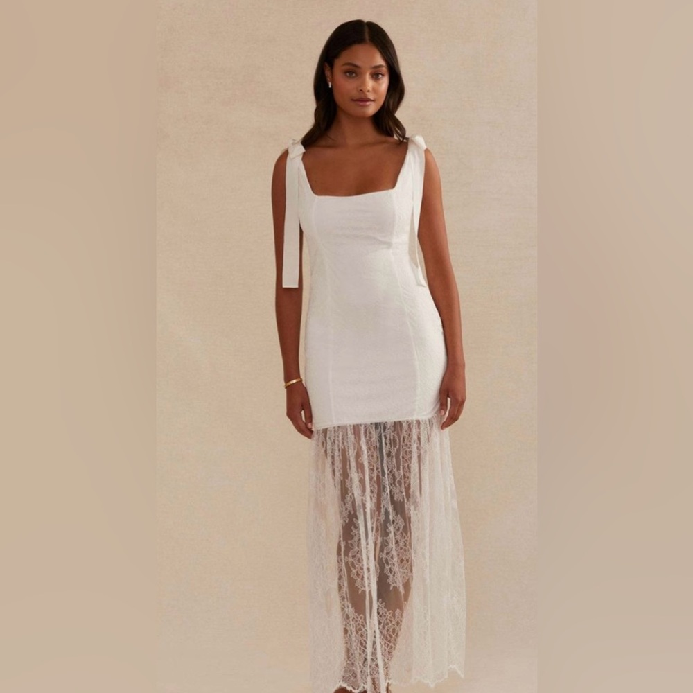 White Lace Dress